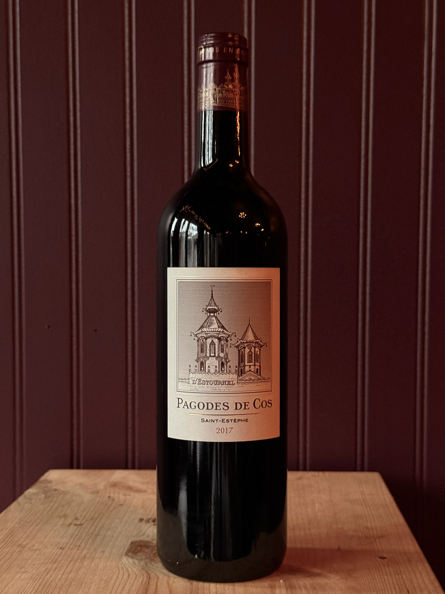 Domaines Reybier (Cos d’Estournel) ‘Pagodes de Cos’ Saint-Estèphe 2017
