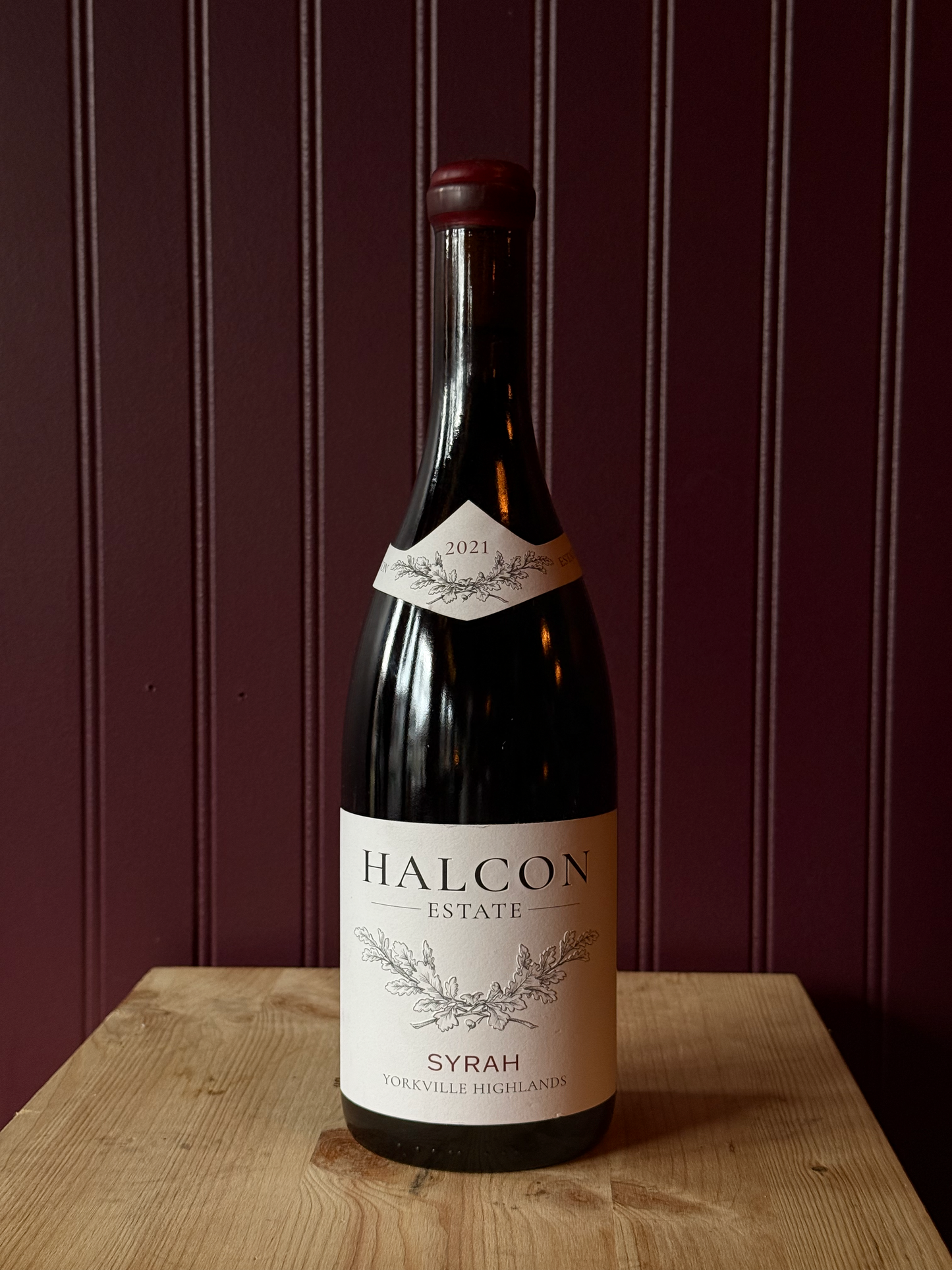 Halcon Estate Syrah, Yorkville Highlands AVA 2021