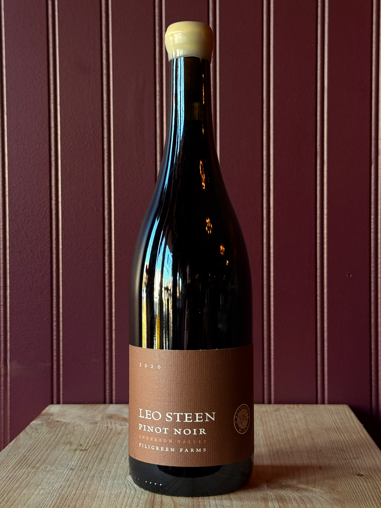 Leo Steen Filigreen Farms Pinot Noir