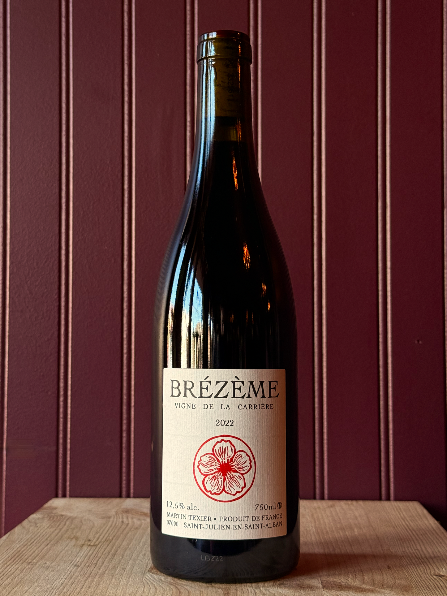 Martin Texier Brézème 'Vigne de la Carrière'