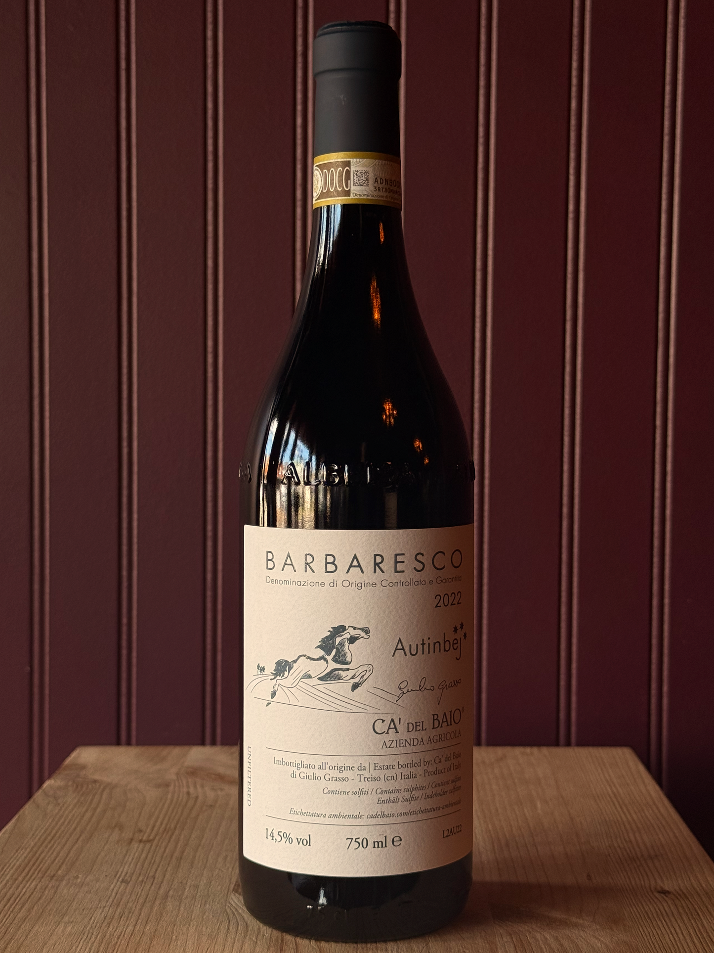 Ca’ del Baio ‘Autinbej’ Barbaresco