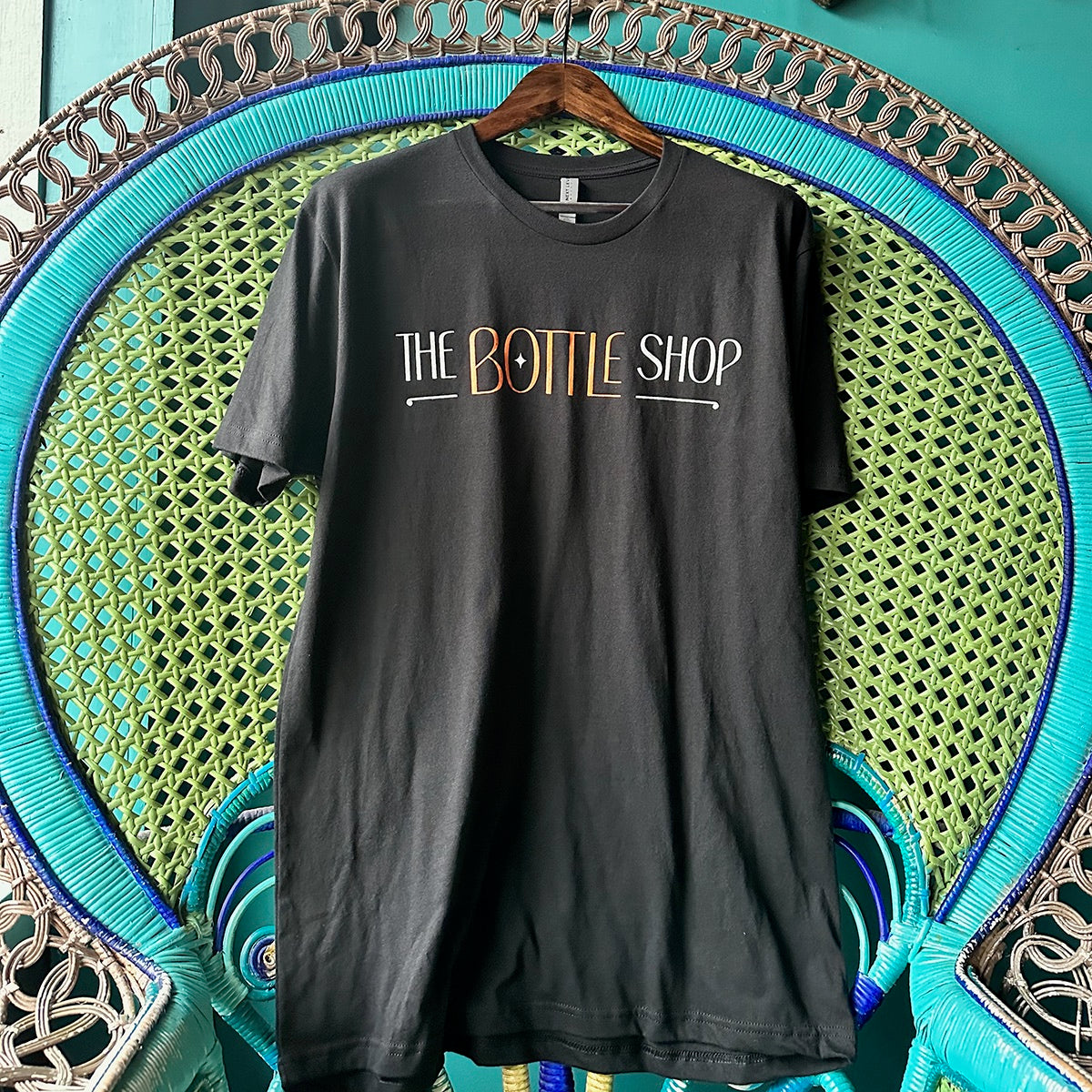 The Bottle Shop Chest Logo Crew Neck T-Shirt