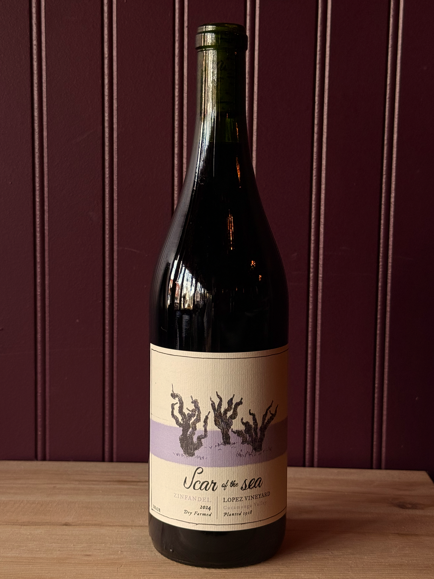 Scar of the Sea Lopez Vineyard Old Vine Zinfandel